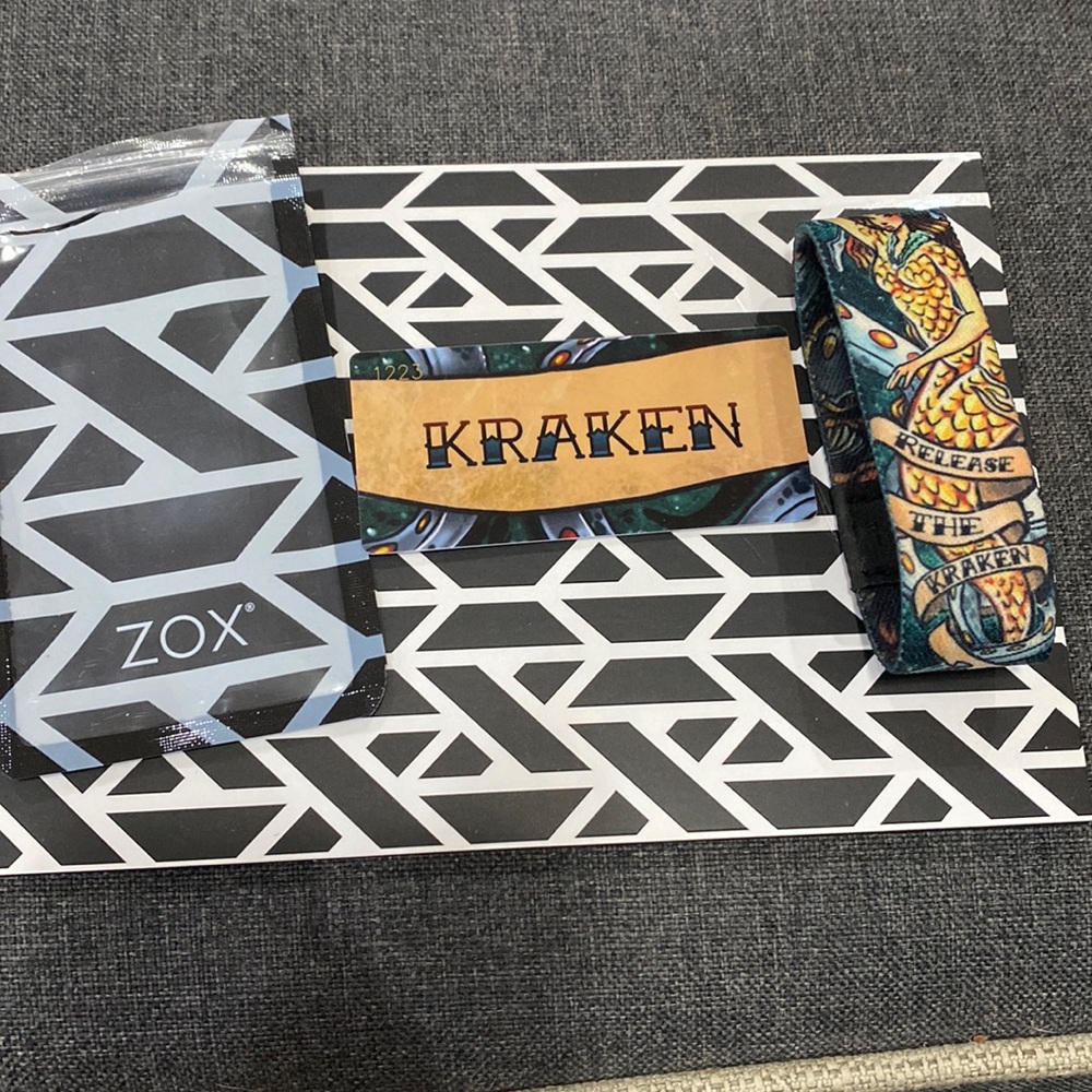 ZOX strap bracelet KRAKEN #1223 shark mermaid squid tattoo Vincent Van Gogh